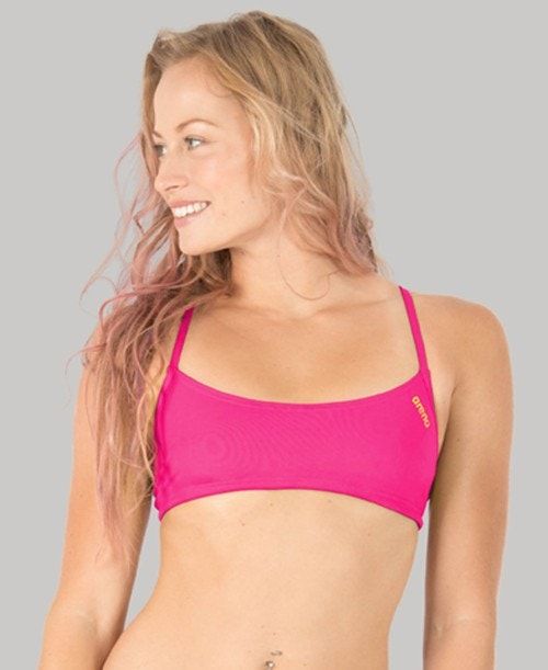 Rose / Yellow Arena Play Top (Bandeau Top) | SMVLNPZ-49