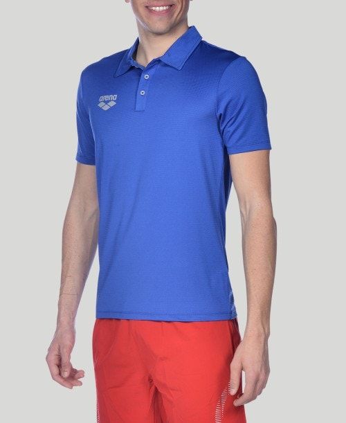 Royal Arena Team Line Tech Short Sleeve Polo | BYHVTAR-35