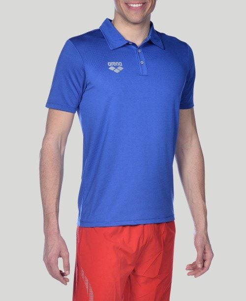 Royal Arena Team Line Tech Short Sleeve Polo | BYHVTAR-35