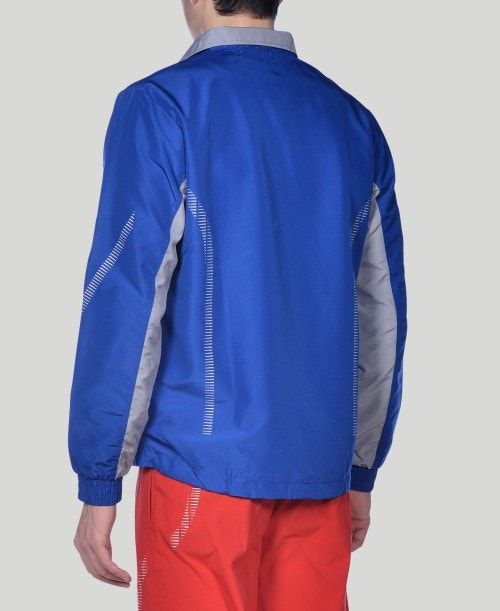 Royal / Grey Arena Team Line Warm-up Jacket | RHTXKQV-02