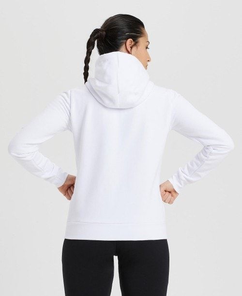 White Arena Team Hooded Jacket Panel | YROCBLE-24