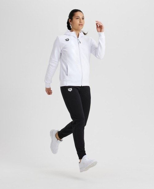 White Arena Team Hooded Jacket Panel | YROCBLE-24