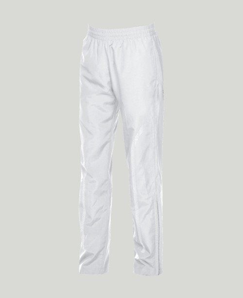 White Arena Team Line Warm-up Pant | RNQIAOV-26