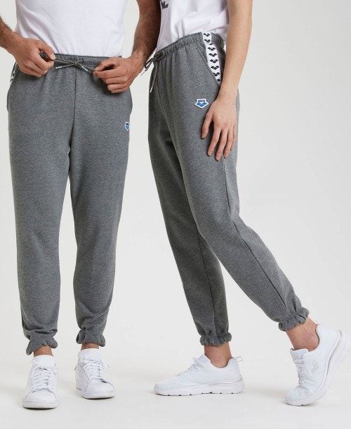 White / Black Arena Icons Solid Pant | PDKUAIE-18